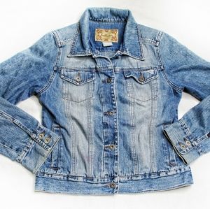 Vintage Hollister Distressed Jean Jacket